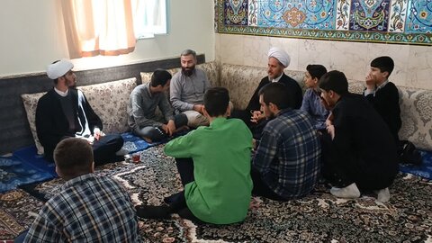 تصاویر/ اردوی زیارتی و سیاحتی طلاب خوی به روستای ممش خان