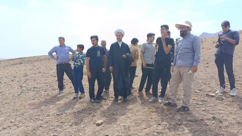 تصاویر/ اردوی زیارتی و سیاحتی طلاب خوی به روستای ممش خان