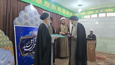 تصاویر/انتصاب مدیر جدید مدرسه علمیه جزایریه شوشتر