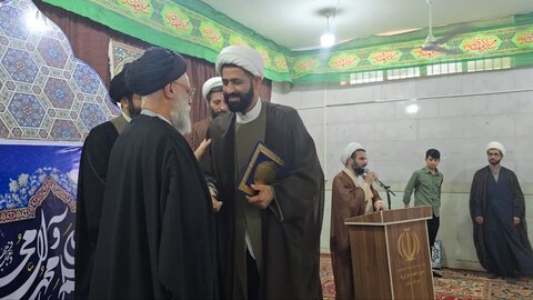 تصاویر/انتصاب مدیر جدید مدرسه علمیه جزایریه شوشتر