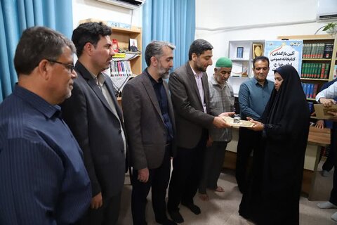 تصاویر/ بازگشایی دو کتابخانه در شهرستان تنگستان