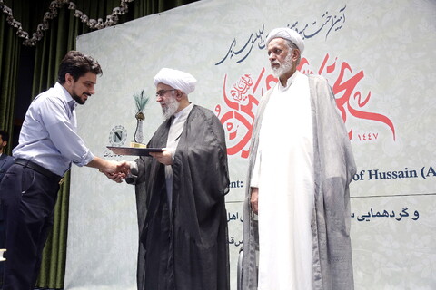 تصاویر/ اختتامیه رویداد نحن ابنا الحسین (ع)