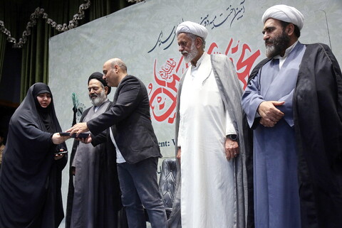 تصاویر/ اختتامیه رویداد نحن ابنا الحسین (ع)