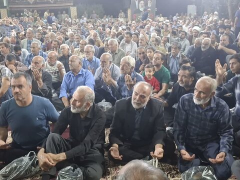 تصاویر/ بیست و پنجمین یادواره یادواره شهدای روستای کمال الملک کَلّه