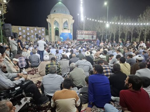 تصاویر/ بیست و پنجمین یادواره یادواره شهدای روستای کمال الملک کَلّه