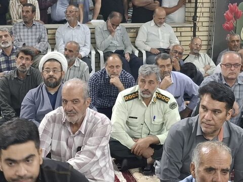 تصاویر/ بیست و پنجمین یادواره یادواره شهدای روستای کمال الملک کَلّه