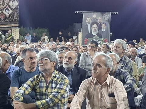 تصاویر/ بیست و پنجمین یادواره یادواره شهدای روستای کمال الملک کَلّه