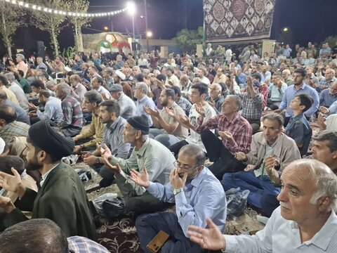 تصاویر/ بیست و پنجمین یادواره یادواره شهدای روستای کمال الملک کَلّه