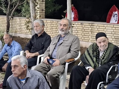 تصاویر/ بیست و پنجمین یادواره یادواره شهدای روستای کمال الملک کَلّه