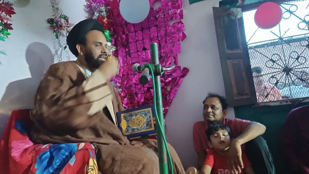 भीखपुर में जश्ने आग़ाज़े इमाम ज़मान (अ)  