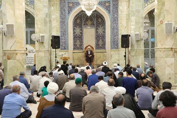 تصاویر| مراسم بزرگداشت آیت الله بهاءالدینی در مسجد اعظم قم