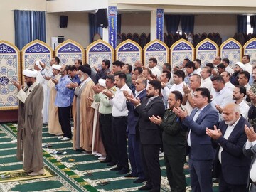 تصاویر/ آیین عبادی سیاسی نمازجمعه امروز شهر عسلویه