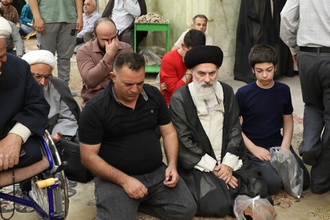 تصاویر! مراسم بزرگداشت آیت الله بهاءالدینی در مسجد اعظم قم