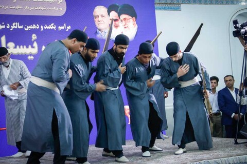 تصاویر/ یکصد و دهمین سالگرد شهادت سردار رئیسعلی دلواری