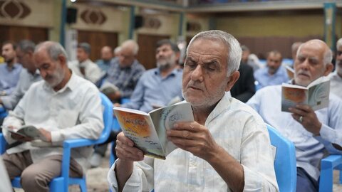 تصاویر/ برگزاری دعای ندبه در حسینیه ثارالله ارومیه