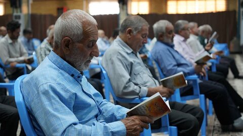 تصاویر/ برگزاری دعای ندبه در حسینیه ثارالله ارومیه