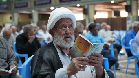 تصاویر/ برگزاری دعای ندبه در حسینیه ثارالله ارومیه