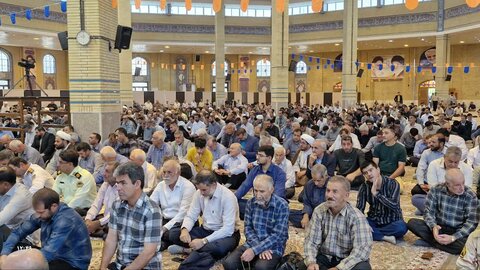 تصاویر/آیین عبادی سیاسی نماز جمعه در ایلام