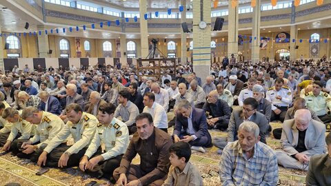 تصاویر/آیین عبادی سیاسی نماز جمعه در ایلام