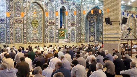 تصاویر/آیین عبادی سیاسی نماز جمعه در ایلام