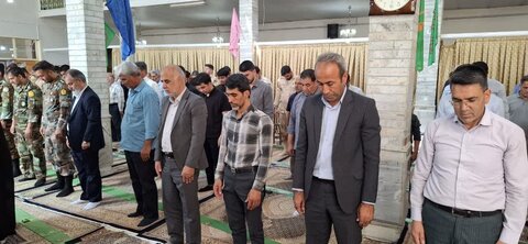 تصاویر/ اقامه نماز جمعه پلدشت