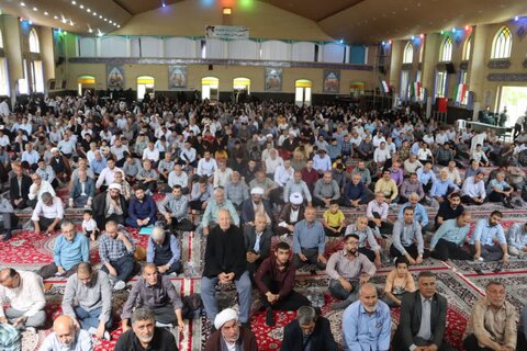 تصاویر/ آیین عبادی سیاسی نماز جمعه سلماس