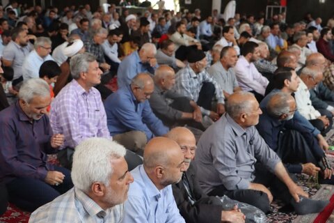 تصاویر/ آیین عبادی سیاسی نماز جمعه سلماس