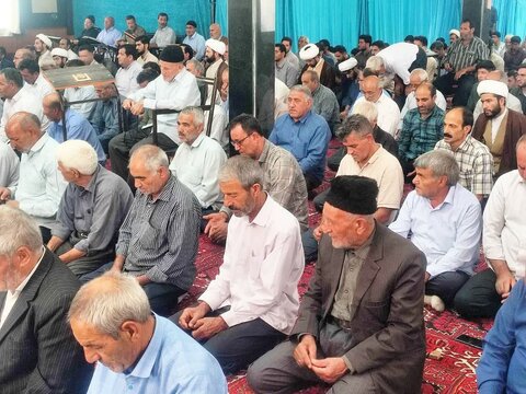 تصاویر/  اقامه نماز جمعه امروز شهرستان چهاربرج