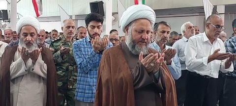 تصاویر/ نمازعبادی سیاسی جمعه آران وبیدگل