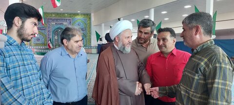 تصاویر/ نمازعبادی سیاسی جمعه آران وبیدگل