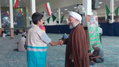 تصاویر/ نمازعبادی سیاسی جمعه آران وبیدگل