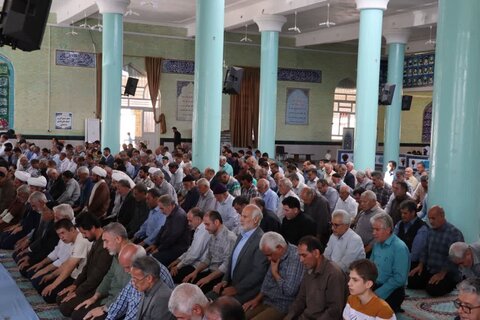 تصاویر/ اقامه نماز جمعه تکاب