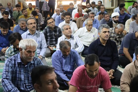 نماز جمعه عالیشهر به روایت تصویر