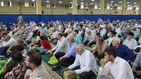 تصاویر/ اقامه نماز جمعه شهرستان خوی