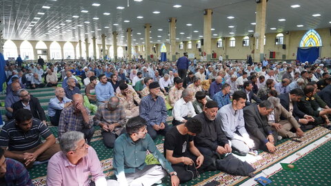 تصاویر/ اقامه نماز جمعه شهرستان خوی