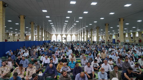 تصاویر/ اقامه نماز جمعه شهرستان خوی