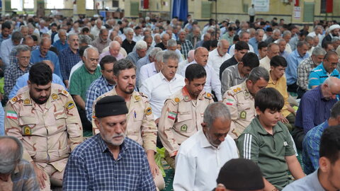 تصاویر/ اقامه نماز جمعه شهرستان خوی