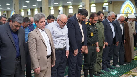 تصاویر/ اقامه نماز جمعه شهرستان خوی