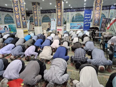 تصاویر/ اقامه نماز جمعه شهر پاریز
