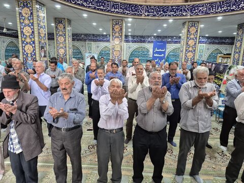 تصاویر/ اقامه نماز جمعه شهر پاریز