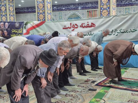 تصاویر/ اقامه نماز جمعه شهر پاریز