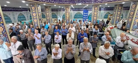 تصاویر/ اقامه نماز جمعه شهر پاریز