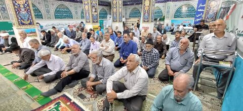 تصاویر/ اقامه نماز جمعه شهر پاریز