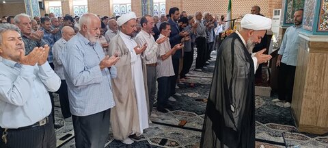 تصاویر/ اقامه نماز جمعه نقده