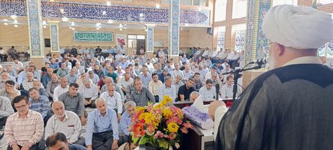 تصاویر/ اقامه نماز جمعه نقده