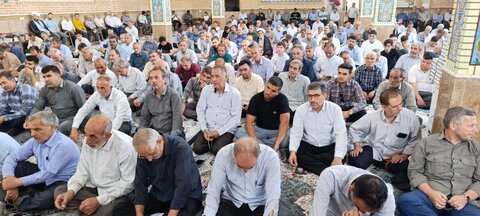 تصاویر/ اقامه نماز جمعه نقده