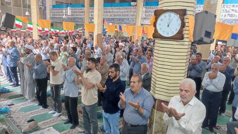 تصاویر اقامه نماز جمعه الیگودرز