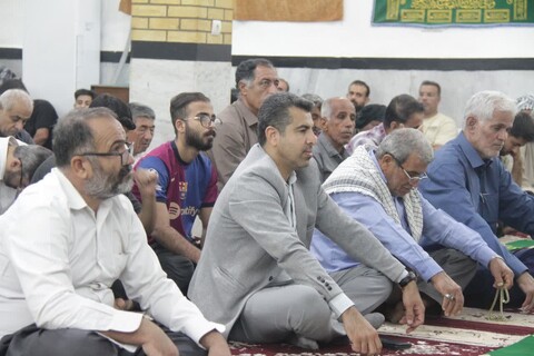 نماز جمعه چغادک به روایت تصویر