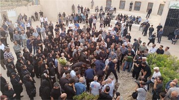 فیلم | مراسم بدرقه و تشییع استاد ایرج صغیری پدر تئاتر آئینی ایران