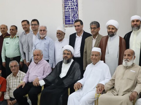 تصاویر/ وحدت شیعه و سنی در خارگ